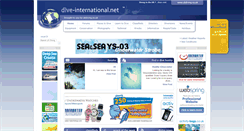 Desktop Screenshot of dive-international.net